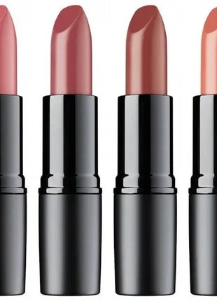 Помада для губ artdeco perfect mat lipstick 160 - rosy cloud4 фото