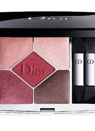 Палетка теней dior 5 couleurs couture eyeshadow palette №533 - rivage, limited edition3 фото