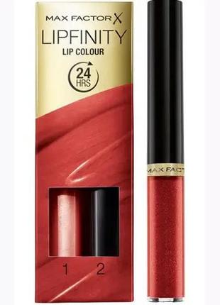 Помада для губ max factor lipfinity 390 -all day seductive5 фото