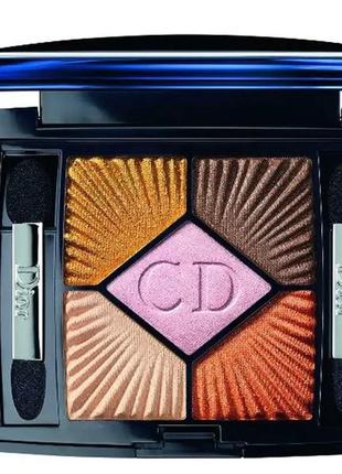 Тіні для повік dior 5 couleurs croisette edition 277 — defy, тестер