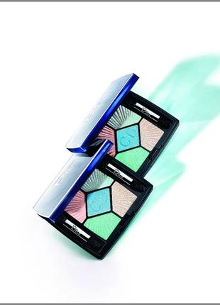 Тіні для повік dior 5 couleurs croisette edition 277 — defy, тестер3 фото