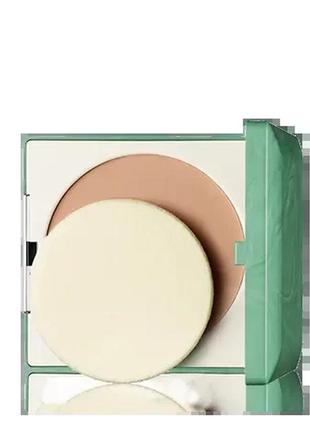 Пудра clinique stay-matte sheer pressed powder oil-free 03 - stay beige (бежевый)1 фото