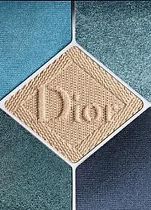 Палетка теней для век dior 5 couleurs couture eyeshadow palette 279 - denim2 фото