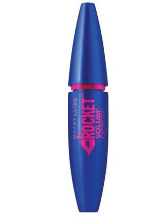 Тушь для ресниц maybelline new york the rocket volume express black (черный)5 фото