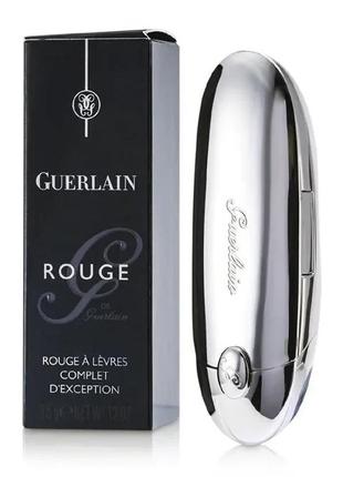 Помада для губ guerlain rouge g de guerlain jewel lipstick compact 214 - сменный блок4 фото