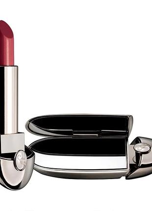Помада для губ guerlain rouge g de guerlain jewel lipstick compact 214 - сменный блок3 фото