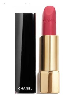 Помада для губ chanel rouge allure velvet 46 - magnetique