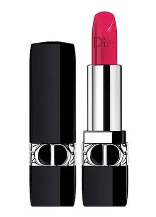 Помада для губ dior rouge dior satin 766 — rose harpers