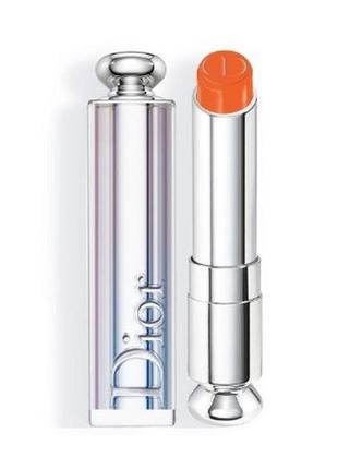 Помада для губ dior addict refillable lipstick 438 - orange wave, без коробки1 фото