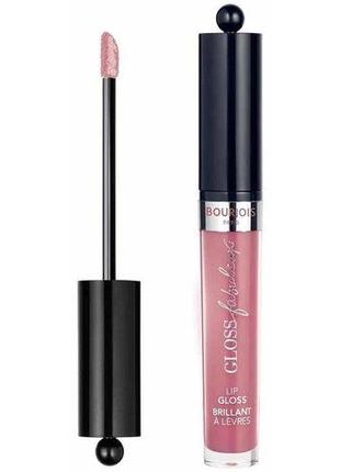 Блиск для губ bourjois paris gloss fabuleux lip 07 — standing rose'vation (затаїти рожеве дихання)1 фото