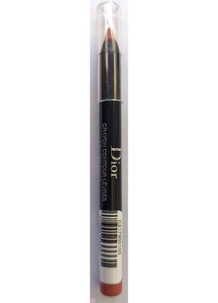 Олівець для губ dior contour lip liner pencil 760 — favorite, тестер