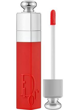 Тинт для губ dior addict lip tint 651 - natural rose3 фото