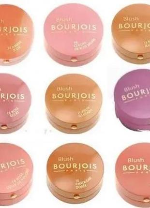 Румяна для лица bourjois paris pastel joues 16 - rose coup de foudre (нежно-розовый)6 фото