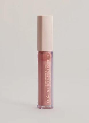 Блеск для губ lumene luminous shine hydrating and plumping lip gloss 2 - old rose