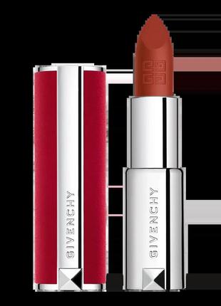 Помада для губ givenchy le rouge deep velvet lipstick 35 — rouge initie