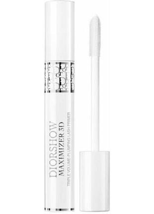 Праймер для ресниц dior diorshow maximizer 3d triple volume plumping lash primer 00