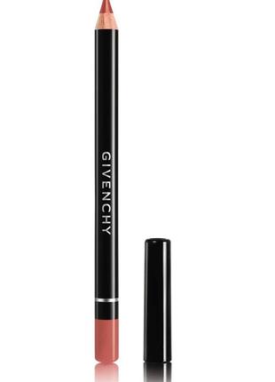 Олівець для губ givenchy lip liner pencil 02 — brun createur (творчний брюнет)