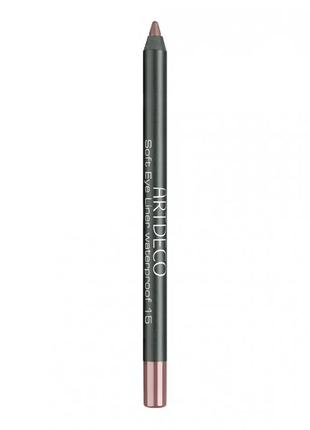 Карандаш для глаз artdeco soft eye liner waterproof 15 - dark hazelnut1 фото