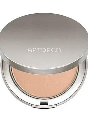 Пудра artdeco mineral compact powder 05 — fair ivory (слонова кістка)5 фото