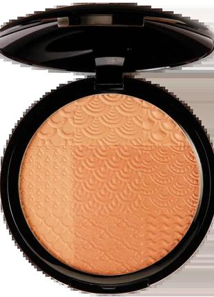 Бронзирующая пудра для лица nouba earth powder duo bronzing powder 02 - бронза