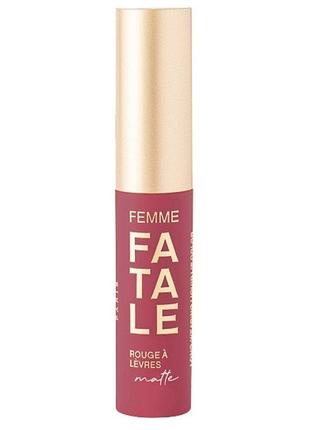 Помада для губ vivienne sabo paris femme fatale rouge a levres matte 13 - balckberry