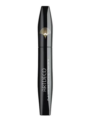 Тушь для ресниц artdeco full waves curling mascara 01 - black (черный)4 фото