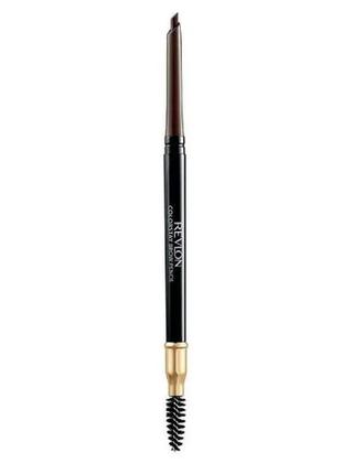 Карандаш для бровей revlon colorstay brow pencil 220 - dark brown