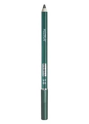 Олівець для очей pupa multiplay triple-purpose eye pencil 58 — plastic green (зелений пластик)