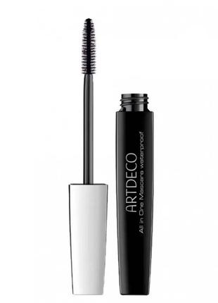 Тушь для ресниц artdeco all in one mascara waterproof 71 - black (черный)1 фото