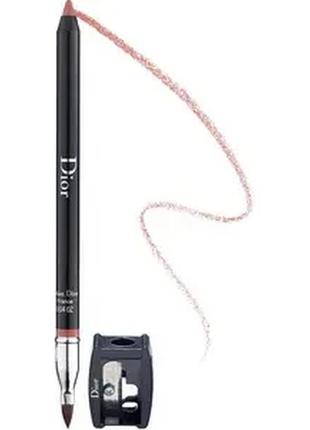 Олівець для губ dior contour lip liner pencil 028 — actrice3 фото