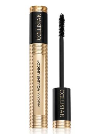 Туш для вій collistar mascara volume unico intense black1 фото