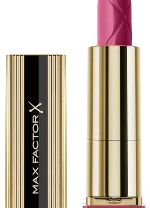 Помада для губ max factor colour elixir moisture lipstick 110 - rich raspberry3 фото