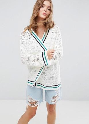 Ажурный кардиган asos