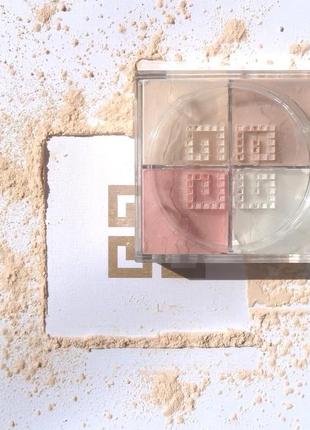 Пудра для лица givenchy prisme libre loose powder 3 - voile rose, 4 г - миниатюра7 фото