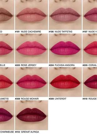 Помада-кушон для губ givenchy le rouge liquide lipstick 101 - nude cachemire (нюдовый кашемир)5 фото
