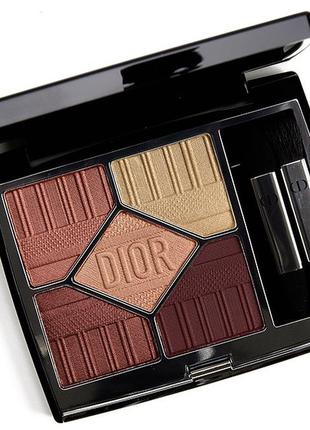 Палетка теней для век dior 5 couleurs couture eyeshadow palette 779 - riviera (ривьера), limited edition