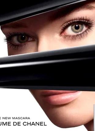 Тушь для ресниц chanel le volume de chanel mascara 70 - blue night (серо-синий)6 фото