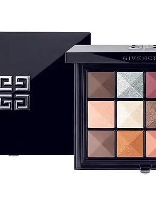 Палетка тіней для повік givenchy eyeshadow palette with 9 colors 34 фото