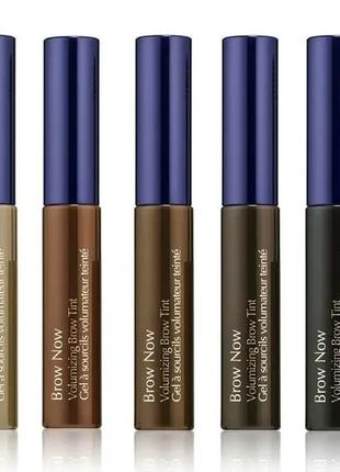 Туш для брів estee lauder brow now volumizing brow tint 01 — blonde (дуже світлий коричневий)6 фото