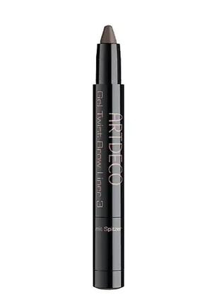 Карандаш для бровей artdeco gel twist brow liner 03 - soft brown