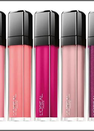 Блиск для губ l'oreal paris infaillible mega gloss 101 — girl on top (верх досконалості), кремові4 фото