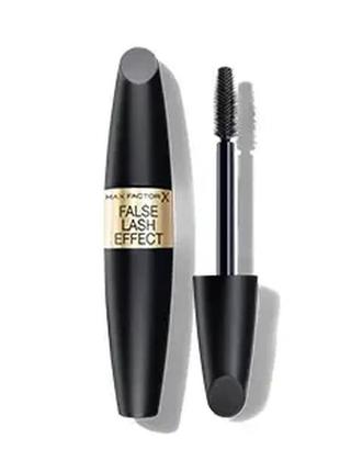 Тушь max factor false lash effect waterproof  black (черный)3 фото