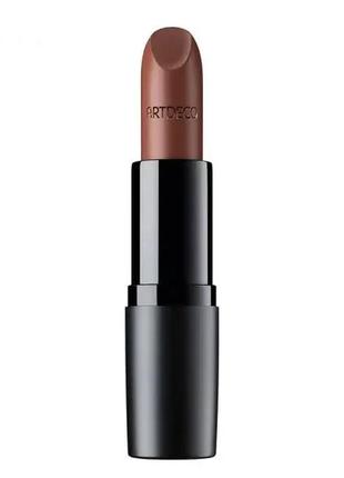 Помада для губ artdeco perfect mat lipstick 215 - woodland brown3 фото