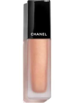 Рідка помада для губ chanel rouge allure ink 202 — metallic beige