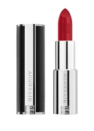 Помада для губ givenchy le rouge interdit intense silk №339 - grenat cendre (гранатовый пепел)3 фото