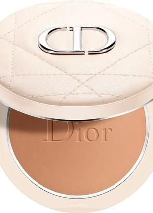 Пудра для лица dior diorskin forever natural bronze powder 005 - warm bronze3 фото