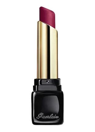 Помада для губ guerlain kisskiss tender matte lipstick 880 - caress plum1 фото