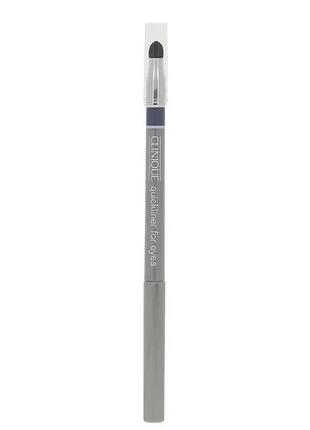 Карандаш для глаз clinique quickliner for eyes 08 -  blue grey (сине-серый)5 фото