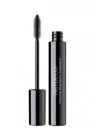 Тушь для ресниц artdeco volume supreme mascara 1 - black (черный)