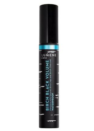 Туш для вій lumene nordic birch black volume waterproof mascara black